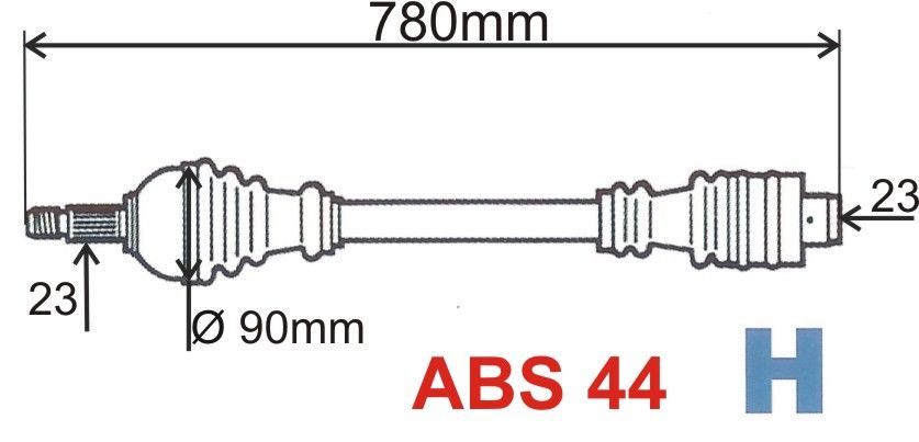 T5062 Z POLOOSA MEGANE ABS 44 4X4 PRAVÁ
